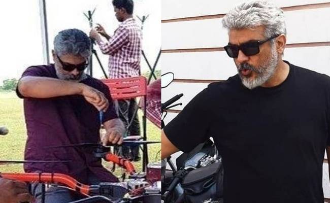 Thala Ajith’s Daksha team drone used for spraying disinfectant