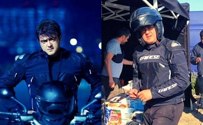Thala Ajith's UNSEEN Valimai BTS images with villain storms the internet