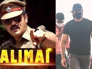 Valimai Sambavam resumes - Shooting kickstarts, pics storm the Internet!