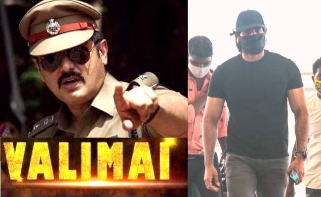 Thala Ajith’s Valimai shooting kickstarts amidst Coronavirus scare, pics go viral