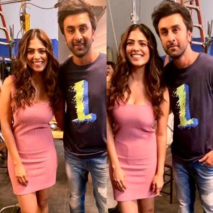 Thalapathy 64 heroine Malavika Mohanan teams up with Ranbir Kapoor for an ad