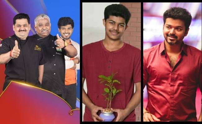 Thalapathy Vijay and son Jason Sanjay watch Vijay TV shows ft Cooku With Comali