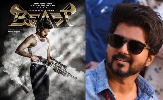 Thalapathy Vijay's MASS avatar in BEAST has celebrities pouring in wishes; Fans super excited