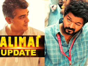 Video: 'Master' actress gives an exclusive update about 'Valimai'!