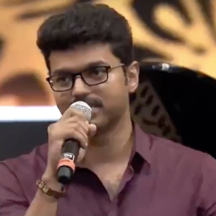 Thalapathy Vijay's speech at Mersal audio launch