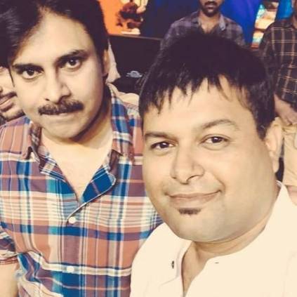 Thaman commences music for Pawan Kalyan’s Pink Telugu remake