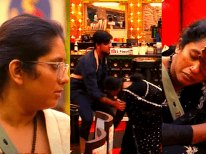 What??? Thamarai falls at Abishek's feet in Bigg Boss house - what happened? VIDEO