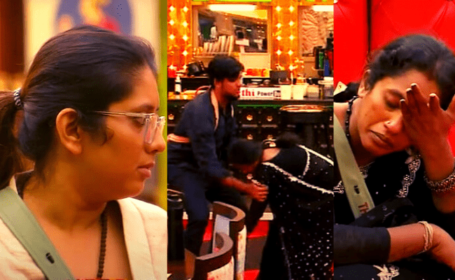 Thamarai falls at Abishek's feet in Bigg Boss Tamil 5 house - what happened? viral video