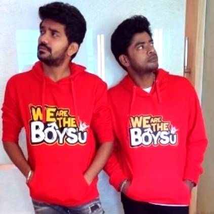 Tharshan Kavin Sandy and Mugen Rao can be seen having great fun in a video