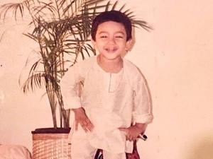 This cutiepie who "stopped growing up from this moment" is a recent Kollywood sensation; any guesses?