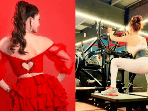 What!!! "1000 squats" - This young & beautiful actress leaves fans totally stunned with her work-out!