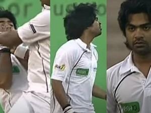 Simbu's priceless reaction after collision with Shanthnu is a must watch! Throwback!