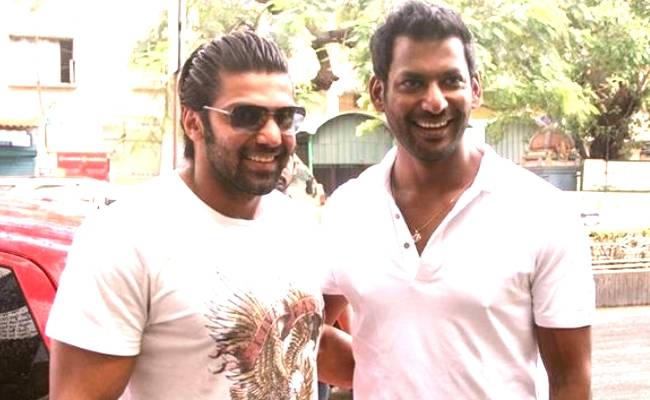 Title of Vishal and Arya’s next film directed by Anand Shankar is here