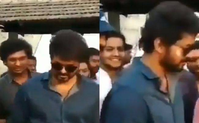 Trending BTS video from Vijay’s Master surfaces goes Viral