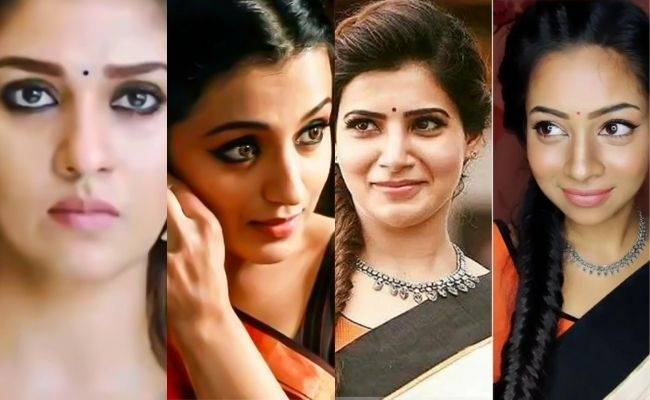 Trending viral images of Trisha, Samantha and Nayanthara makeup recreations - Watch