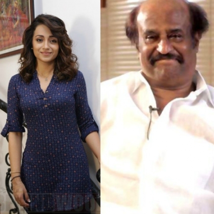 Trisha is rumored to be the heroine in Rajinikanth-Ranjith film