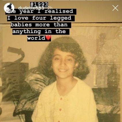 Trisha shares major unmissable childhood throwback picture from childhood