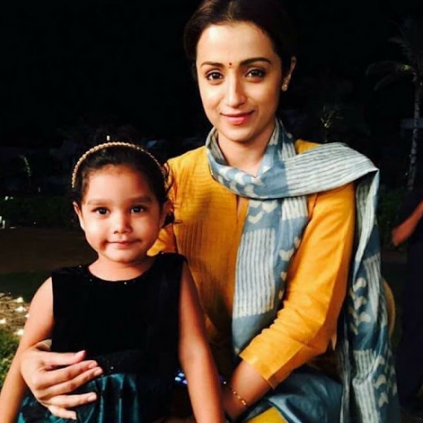 Trisha will be playing the role of a teacher in 96