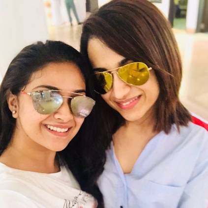 Trisha wishes Keerthy Suresh for her birthday