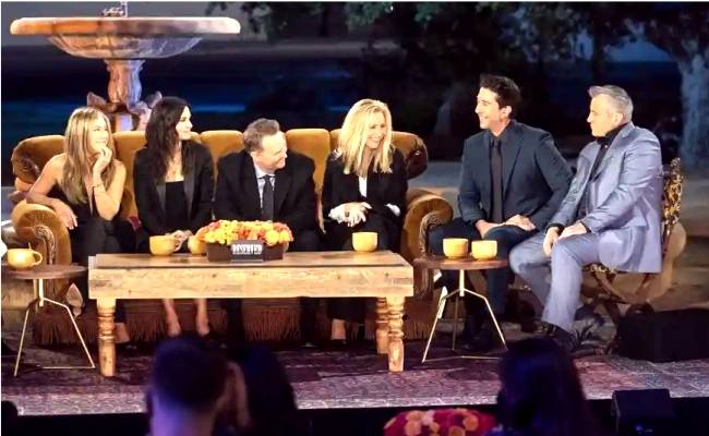 Unseen clip from Friends The Reunion watch here