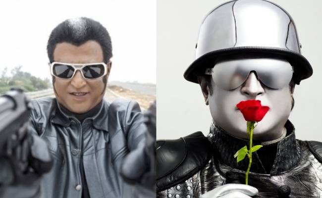 Unseen images of Rajini from Shankar’s Enthiran releases