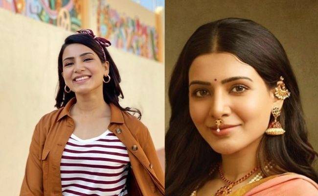 Unseen picture of Samantha Akkineni with Raja Ravi Varma painting goes viral