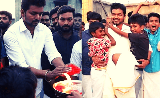Unseen video of Thalapathy Vijay and his Master team celebrating Pongal last year is going viral