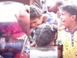 RIP: “Open your eyes Daddy” - Vadivel Balaji’s young daughter cries endlessly! Heartbreaking video!