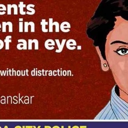 Vadodara City Police uses Priya Prakash Varrier's 'wink' to raise tamil cinema news