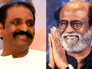 "Rajinikanth called me from America..." - Vairamuthu shares happy news for 'Thalaivar' fans! More details!