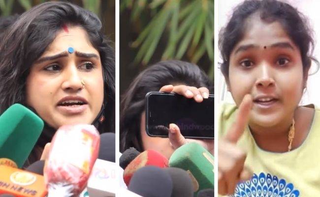 Vanitha Vijayakumar says Surya Devi is Kanja dealer in chennai in press meet about police complaint