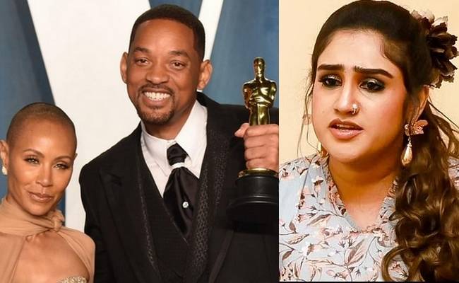 Vanitha Vijayakumar feels proud to be Will Smith's fan after his action at the Oscars 2022