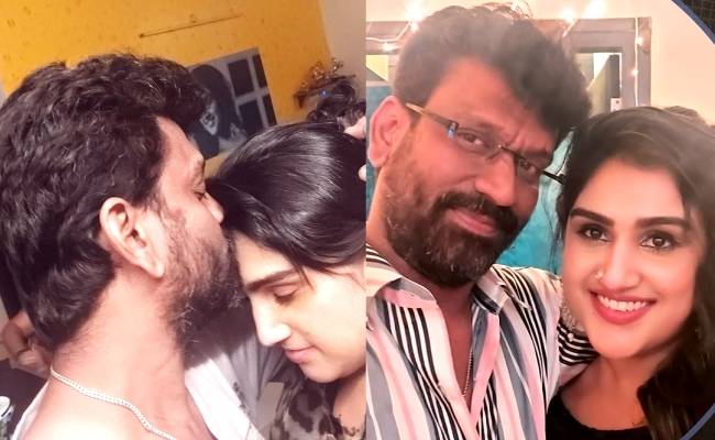 Vanitha’s latest kissing pic with hubby Peter Paul turn heads