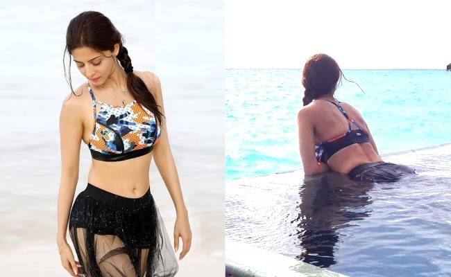 Vedhika turns beach babe in these throwback pictures