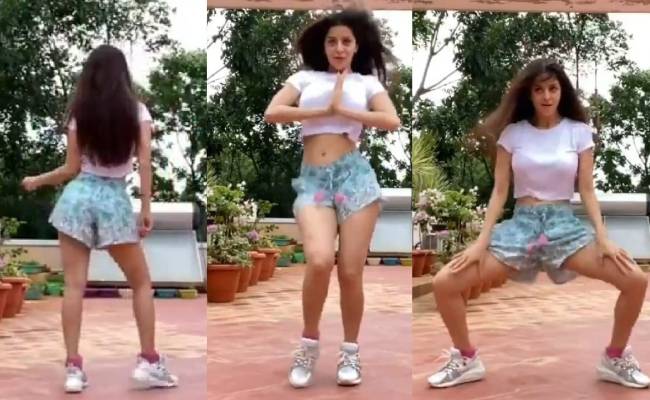 Vedhika’s stunning dance performance for Taki Taki song