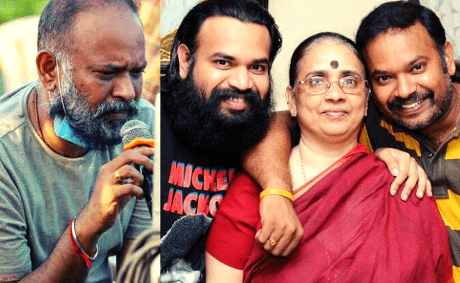 Venkat Prabhu's first emotional statement after his mother's death ft Manimegalai Gangai Amaren