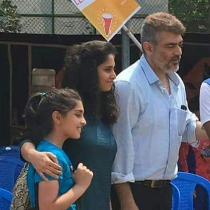 Video of Ajith participating in his daughter's school event