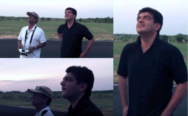 Video of Thala Ajith during a drone aero-modelling session goes viral
