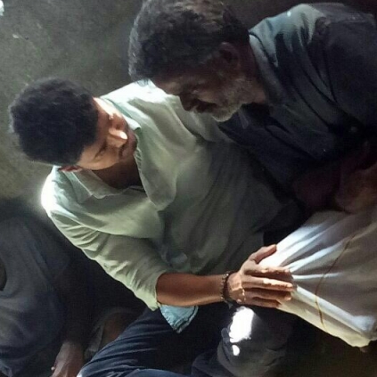 Video of Vijay visiting Anitha's house