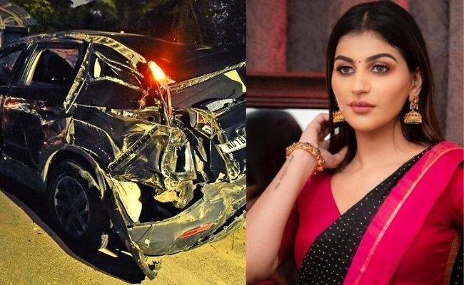 VIDEO: "Sema speed car la...median la poyi...": Bystanders recount the dreadful night of Yashika's accident