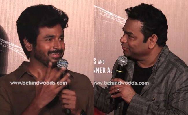 VIDEO - Sivakarthikeyan imitating AR Rahman, first meeting of the two and more