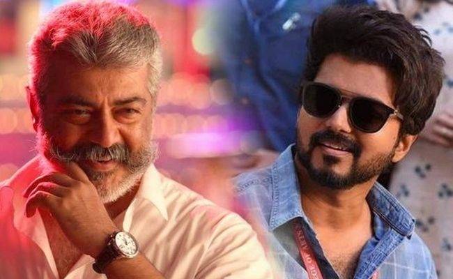 VIDEO: Thala and Thalapathy in same location! Here is how they showed their love to fans