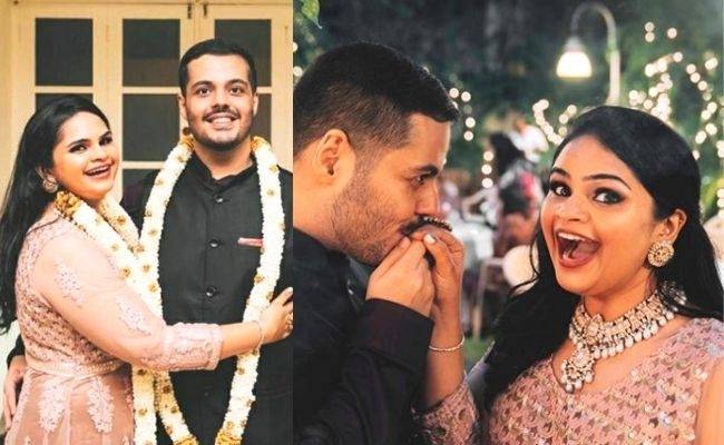 Vidyu Raman's fiance reveals about their love story