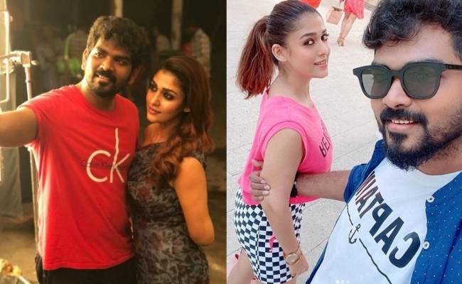 Vignesh Shivan and Nayanthara latest romantic picture goes Viral