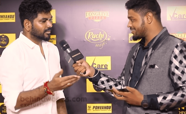 Vignesh Shivan dedicated his songs to Nayanthara and Thala Ajith at Behindwoods Gold Mic Music Awards