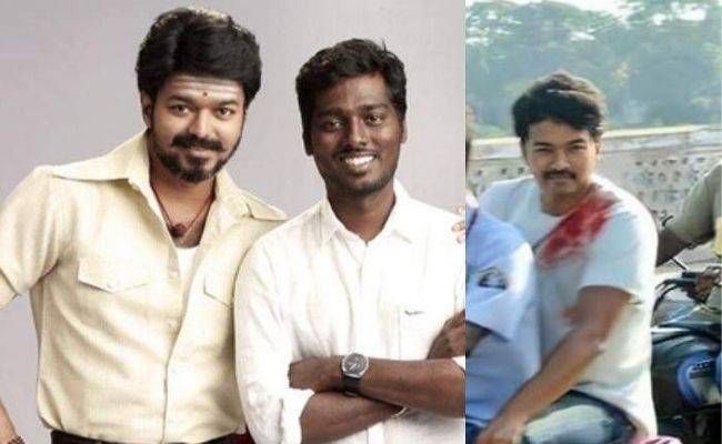 Vijay and Atlee during Nanban shooting pic goes viral