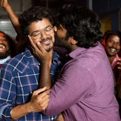 Vijay and Vijay Sethupathi kiss we have all been waiting for