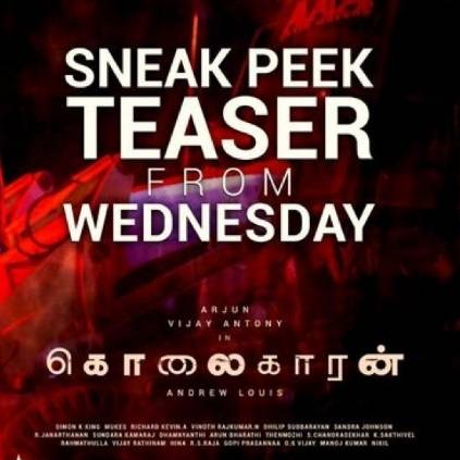 Vijay Antony to continue his favourite trend in Kolaigaran sneak peek teaser