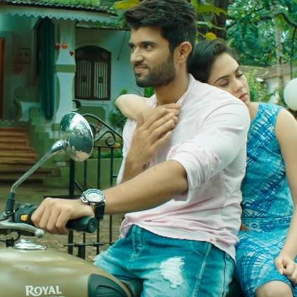 Vijay Deverakonda's Mandhira Kannilae music video song