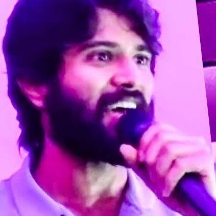 Vijay Deverakonda's speech to fans during Nota show in Chennai